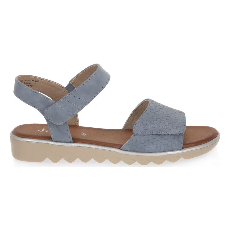 Σανδάλια χωρίς τακούνι Jana DENIM SOFTLINE