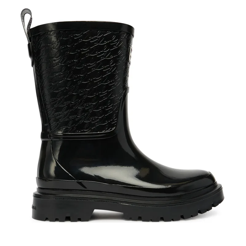 Γαλότσες KARL LAGERFELD KL47170 Μαύρο