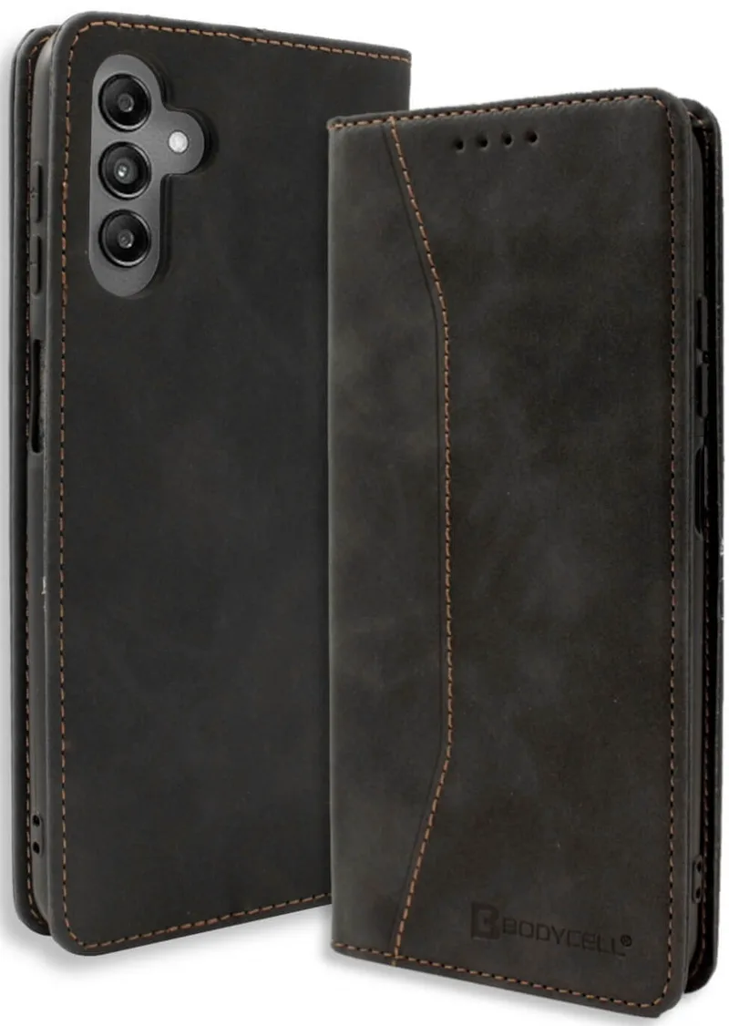 Θήκη Samsung Galaxy A16 - Bodycell Book Case Πορτοφόλι - Black (5206015079429)