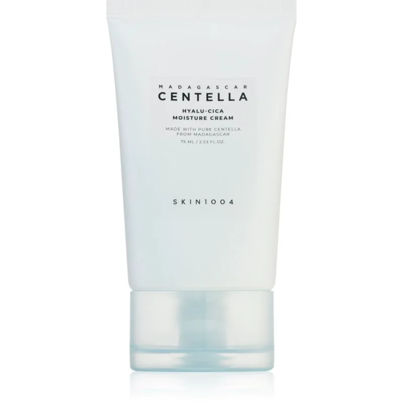 SKIN1004 Madagascar Centella Hyalu-Cica Moisture Cream βαθιά ενυδατική κρέμα για να καταπραύνει την επιδερμίδα πρόσωπου 75 ml
