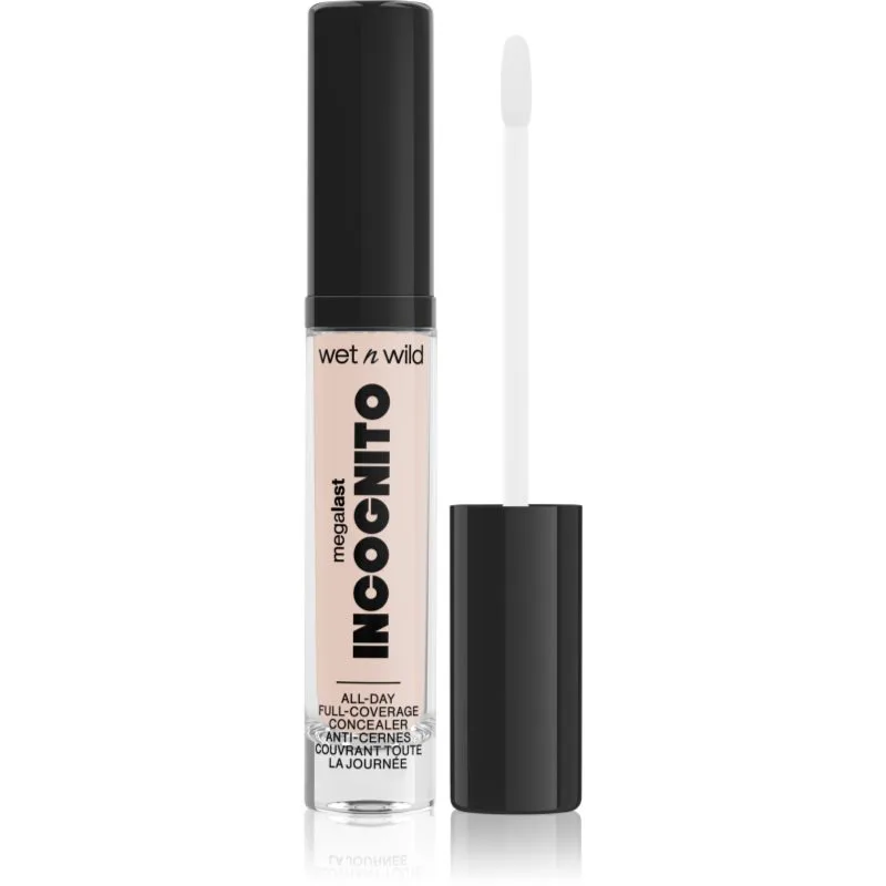 Wet n Wild MegaLast Incognito κρεμώδης διορθωτής για πληρή κάλυψη απόχρωση Light Μπεζ 5,5 ml