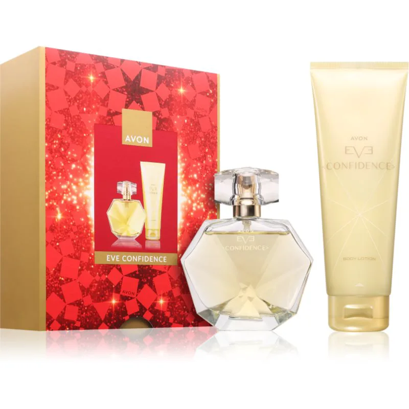 Avon Eve Confidence Giftset σετ δώρου για γυναίκες 2 τμχ