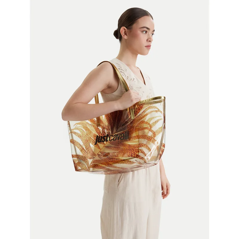 Τσάντα Just Cavalli 80RA4BS2 ZSE22 Χρυσό