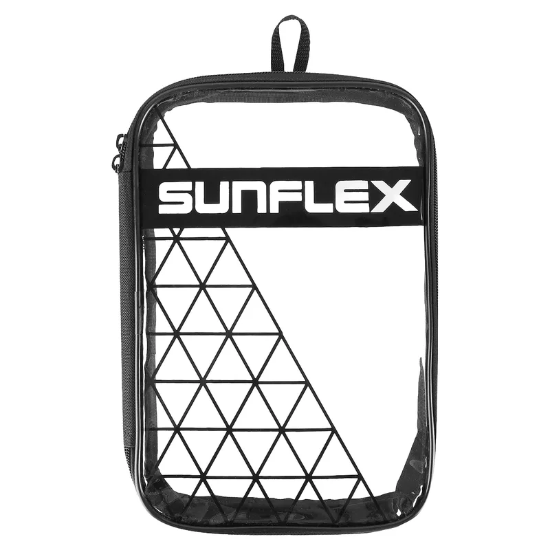 Θήκη Ρακετών Μπαλών Ping Pong Sunflex Double (Διάφανη)