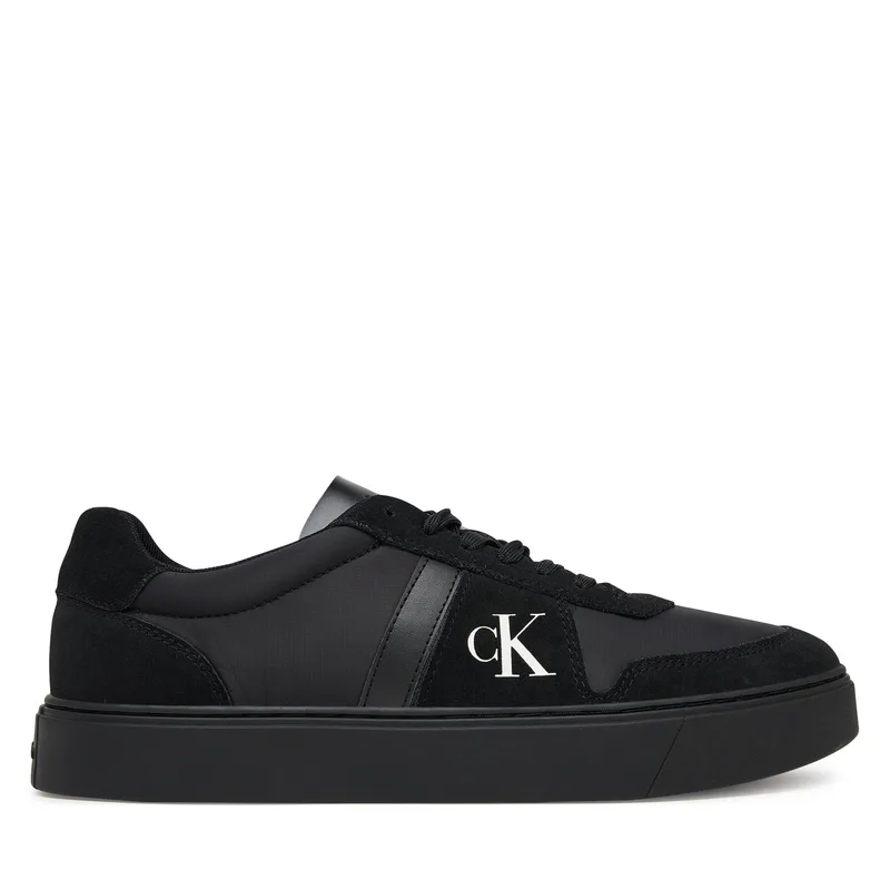Αθλητικά Calvin Klein Classic Cups Lace Mix Emb Tongue YM0YM01395 Μαύρο
