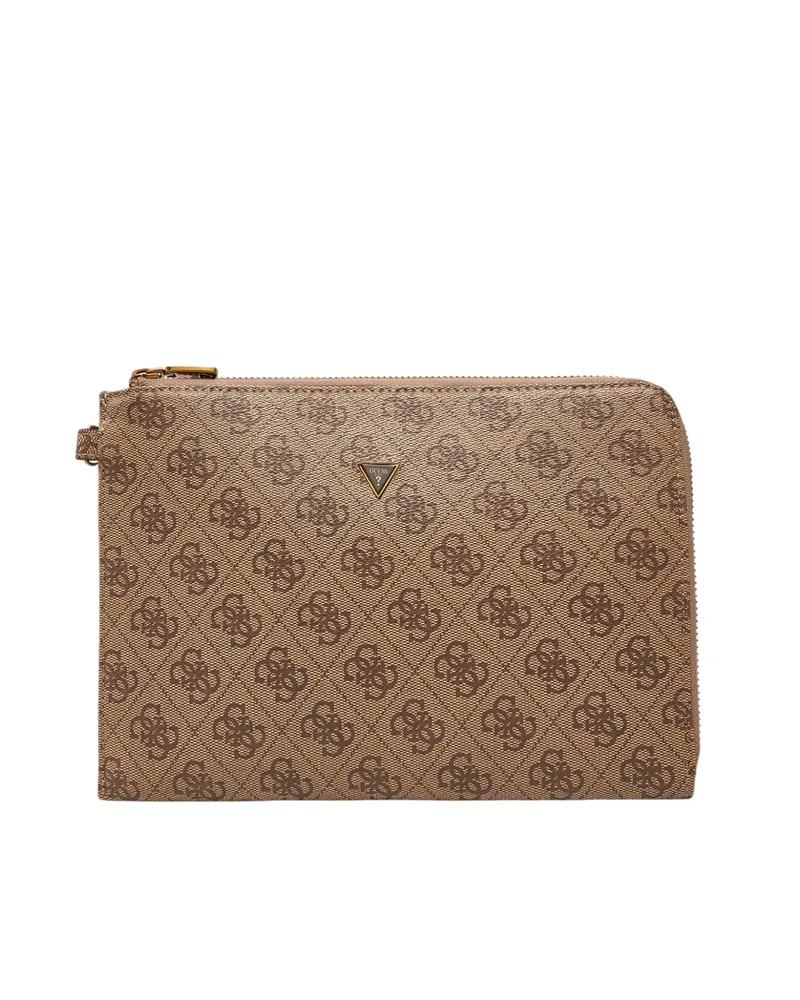 Guess Τσαντάκι Χειρός Milano Clutch PMBALOP5235-BBO Μπεζ