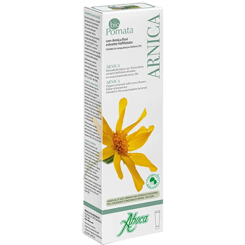 Aboca Arnica Bio Ointment Βιολογική Κρέμα Άρνικας με Καταπραϋντική Δράση Κατά των Μυϊκών Πόνων & Οιδημάτων 50ml