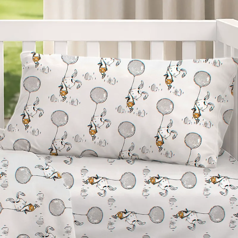 Μαξιλαροθήκη 50x70 Dimcol Floating Bunny 715 Grey
