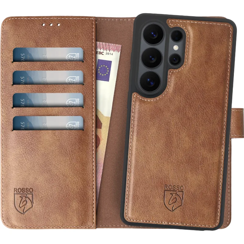 Θήκη Samsung Galaxy S26 Ultra Κόκκινο Element 2 in 1 PU Πορτοφόλι - Brown (8719246558238)