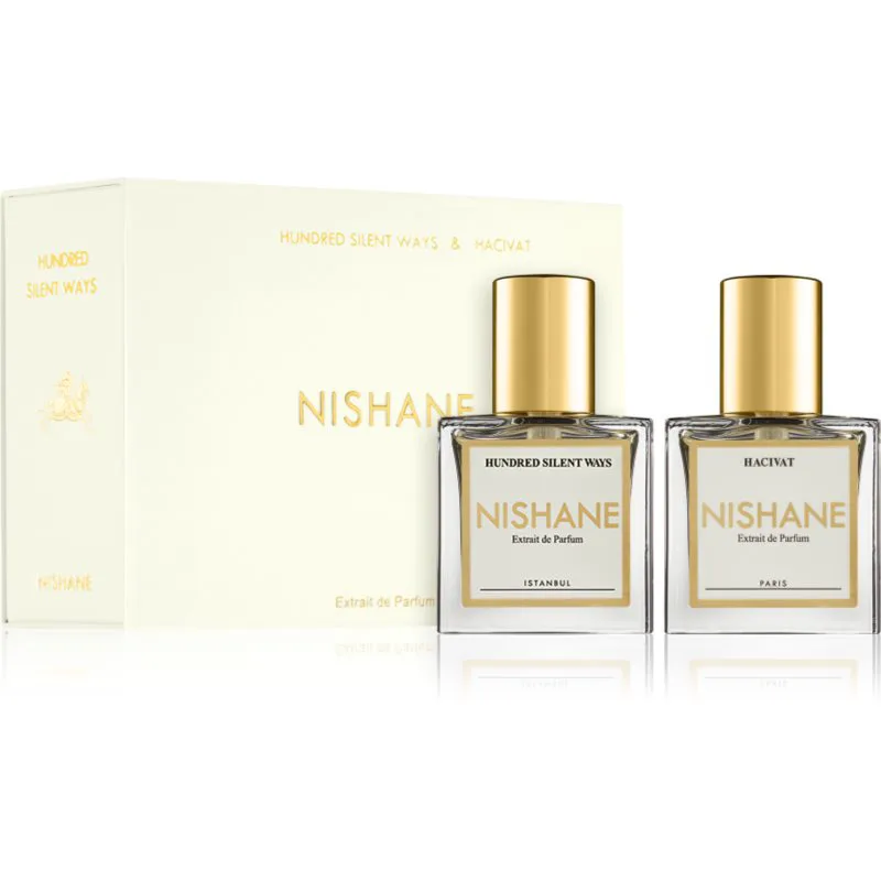Nishane Hacivat & Hundred Silent Ways Travel Set σετ ταξιδιού unisex 2x15 ml