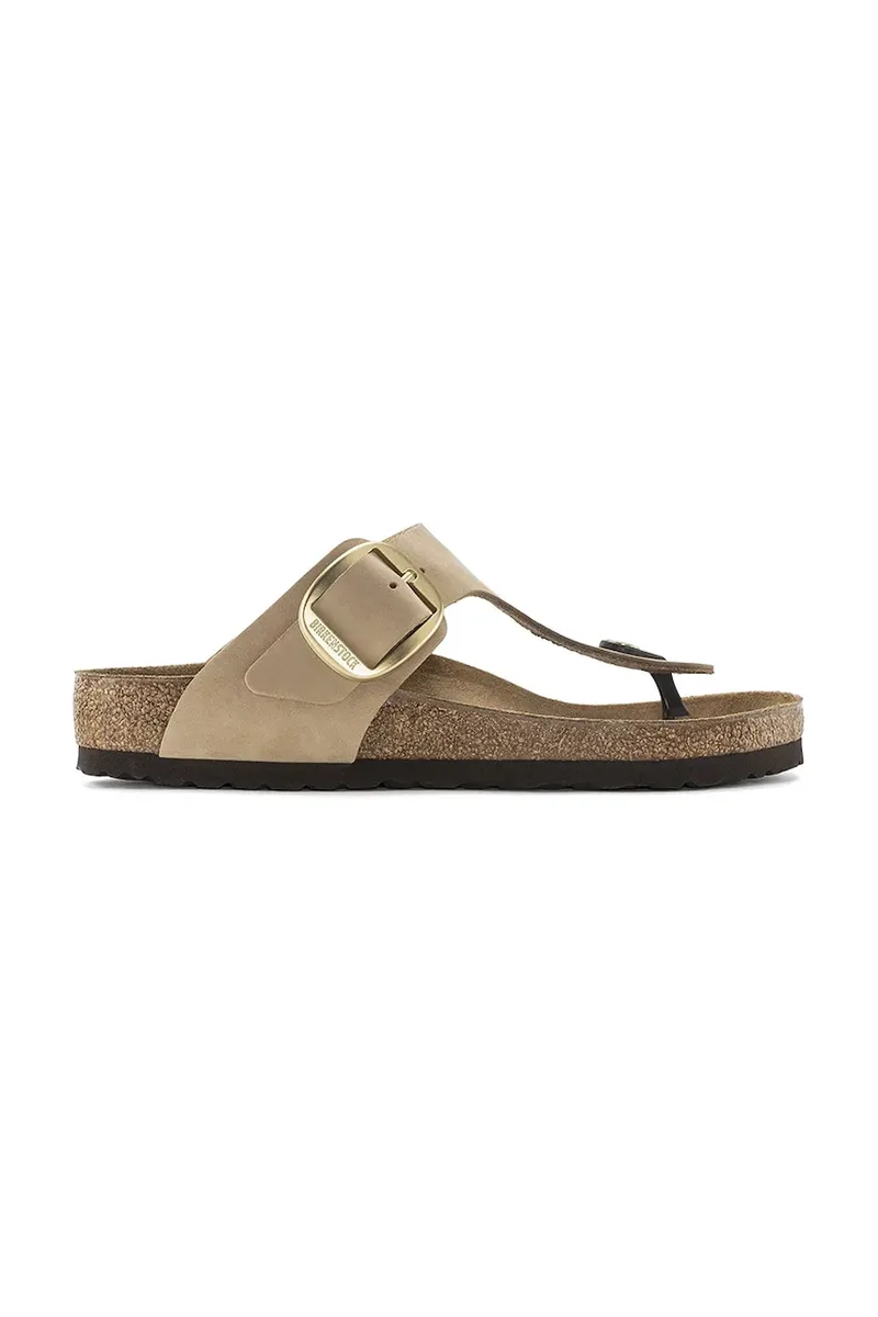 Σαγιονάρες nubuck Birkenstock Gizeh Big Buckle