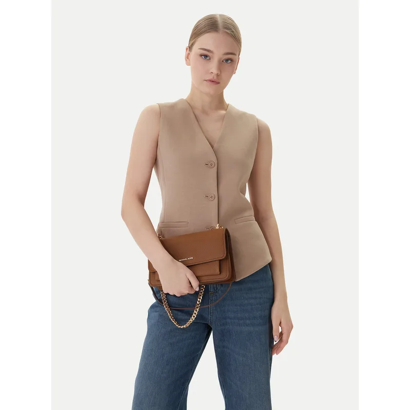 Τσάντα MICHAEL Michael Kors 30T4GC7L3T Καφέ