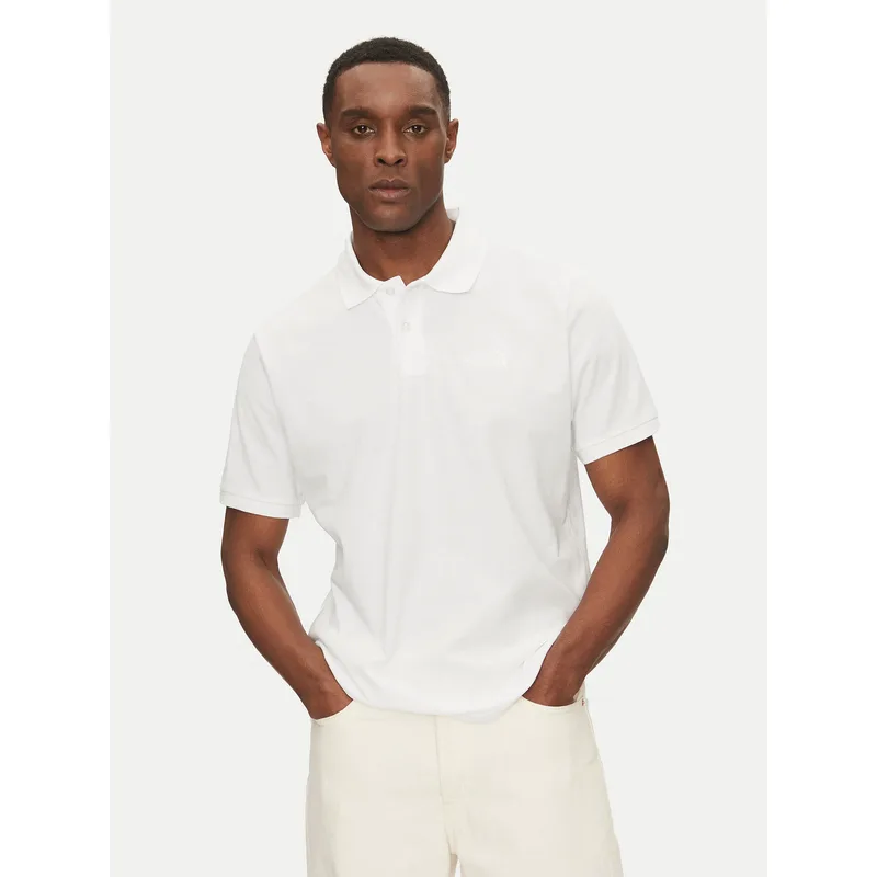 The North Face Polo Essential NF0A8C1P Λευκό Regular Fit