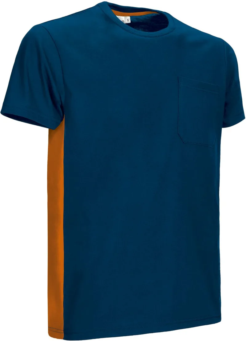 T-Shirt THUNDER Valento CAVATHUMN Orion Navy Blue-Party Πορτοκαλί