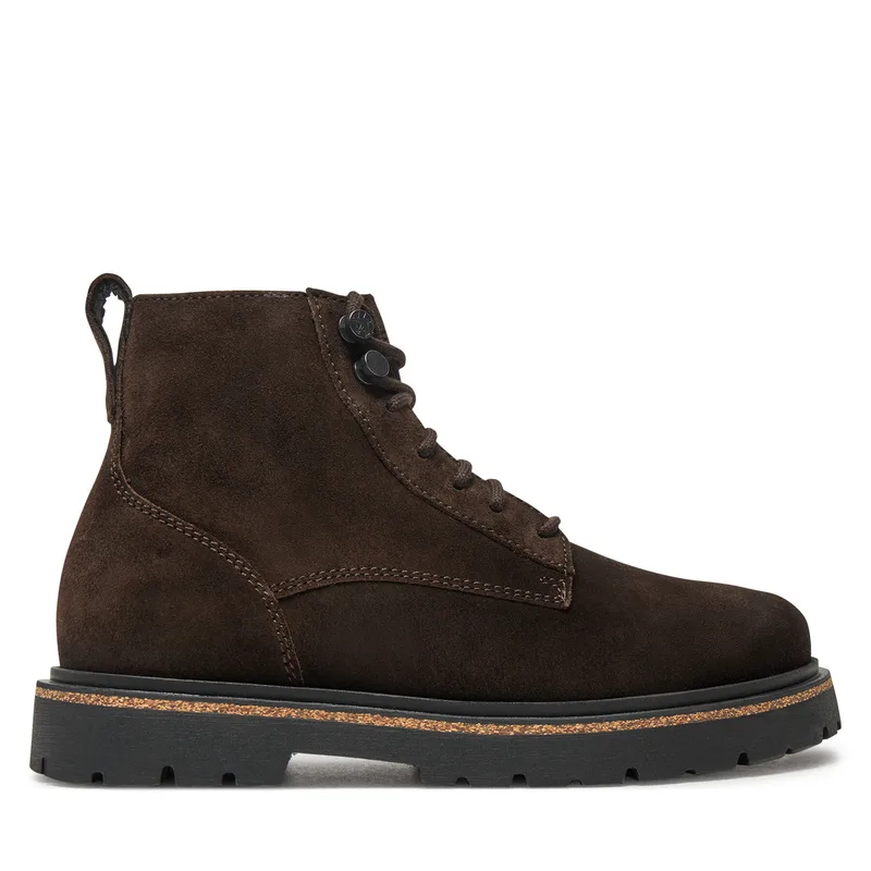Μποτίνια Birkenstock Highwood Lace Mid W Leve 1028940 Καφέ