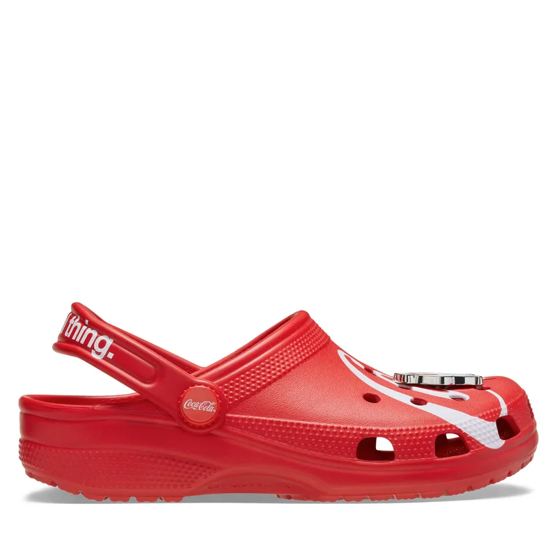 Παντόφλες Crocs Classic Clog Coca-Cola 212129 Κόκκινο