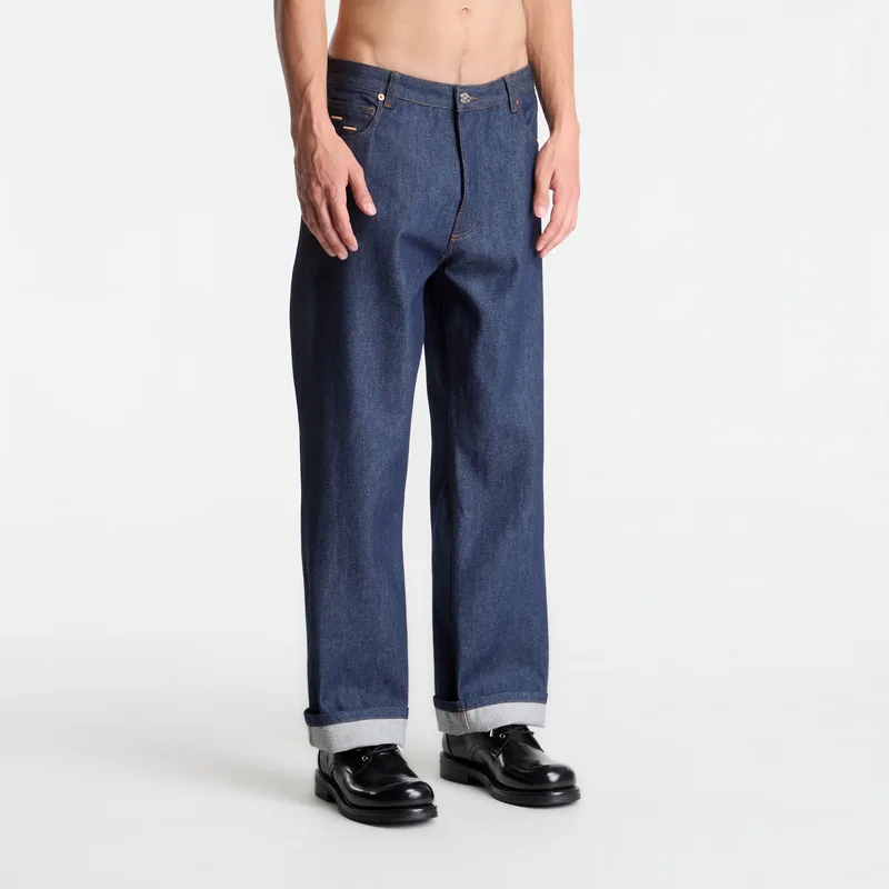 Παντελόνια Filling Pieces Denim Pants Raw Indigo L