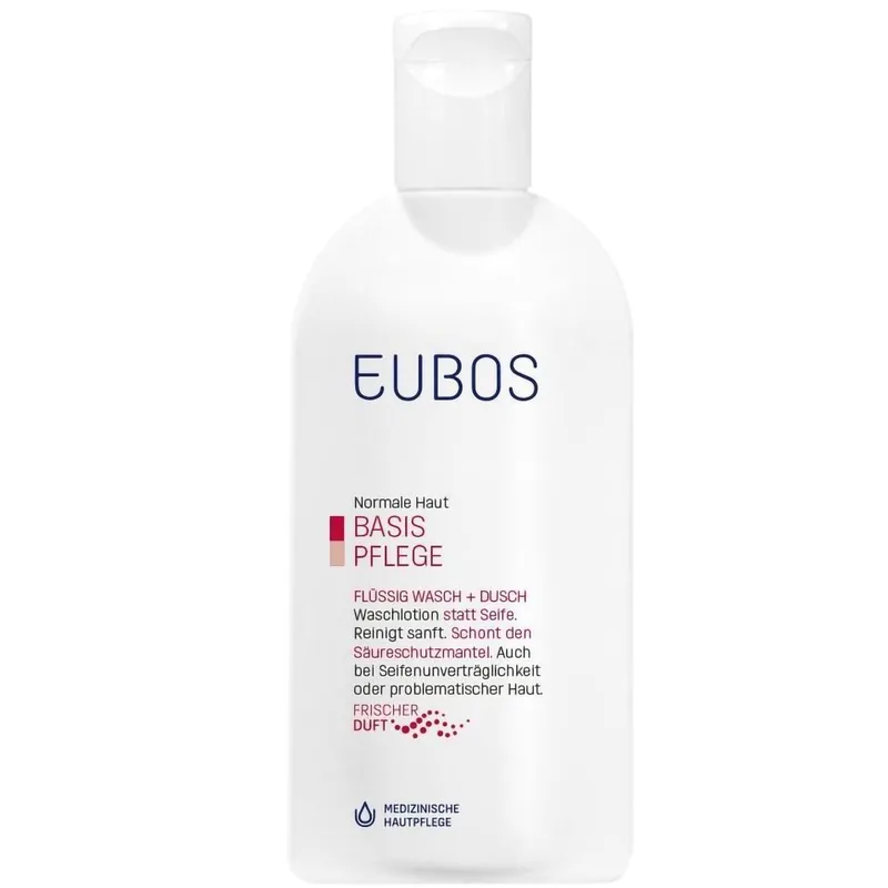Eubos Basic Care Face - Body Liquid Washing Emulsion Υγρό Καθαρισμού Προσώπου - Σώματος, Χωρίς Σαπούνι 200ml