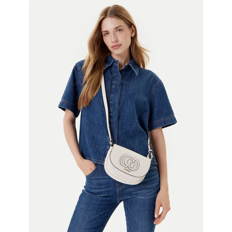 Τσάντα Guess Calebra Mini HWBG95 36780 Λευκό