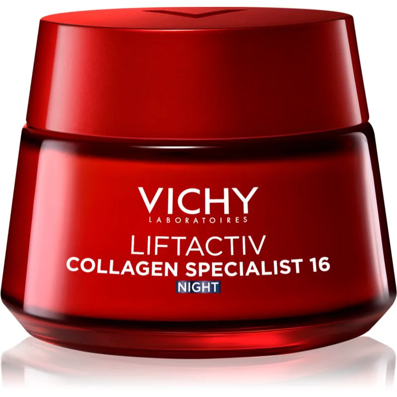 Vichy Liftactiv Collagen Specialist 16 Night συσφικτική νυχτερινή κρέμα κατά των ρυτίδων 50 ml
