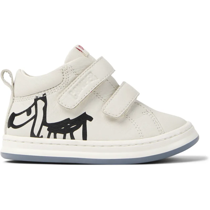 CAMPER Twins - Μπότες Για Firstwalkers - Λευκό, Μέγεθος 22, Smooth leather