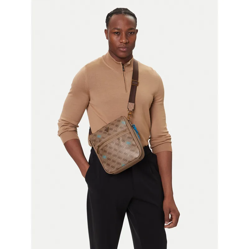Τσαντάκι Guess HMMICT P5417 Μπεζ