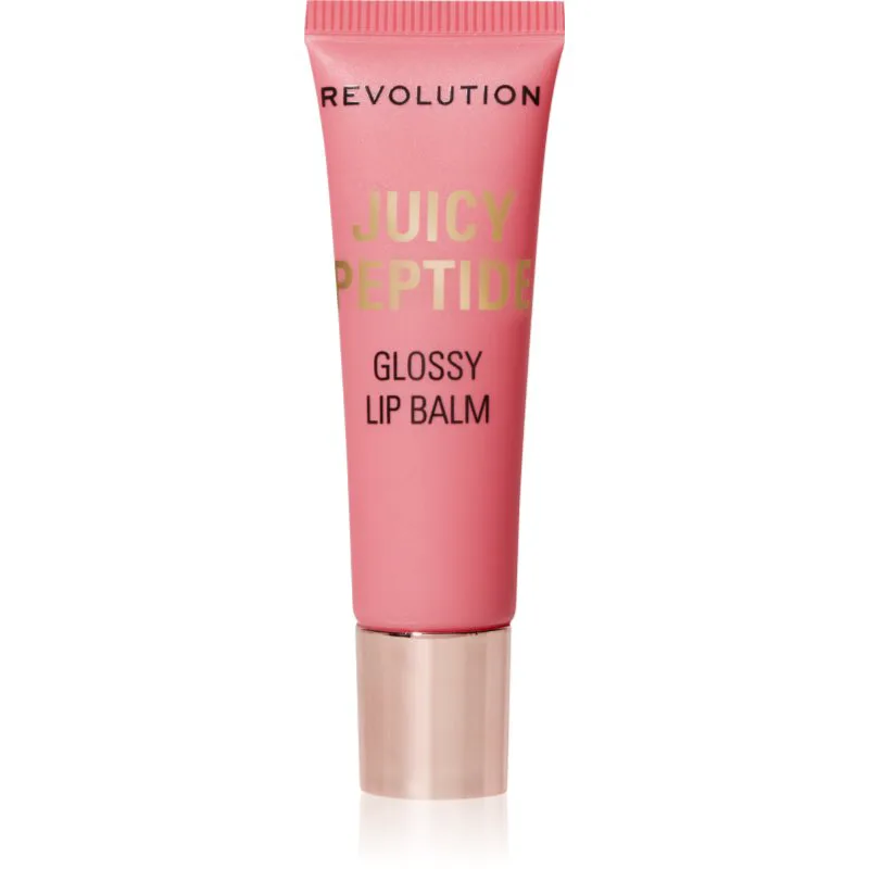 Revolution Juicy Peptide Lip Balm Βάλσαμο για χείλη με πεπτίδια απόχρωση Shimmer Mai Tai Ροζ 8 ml