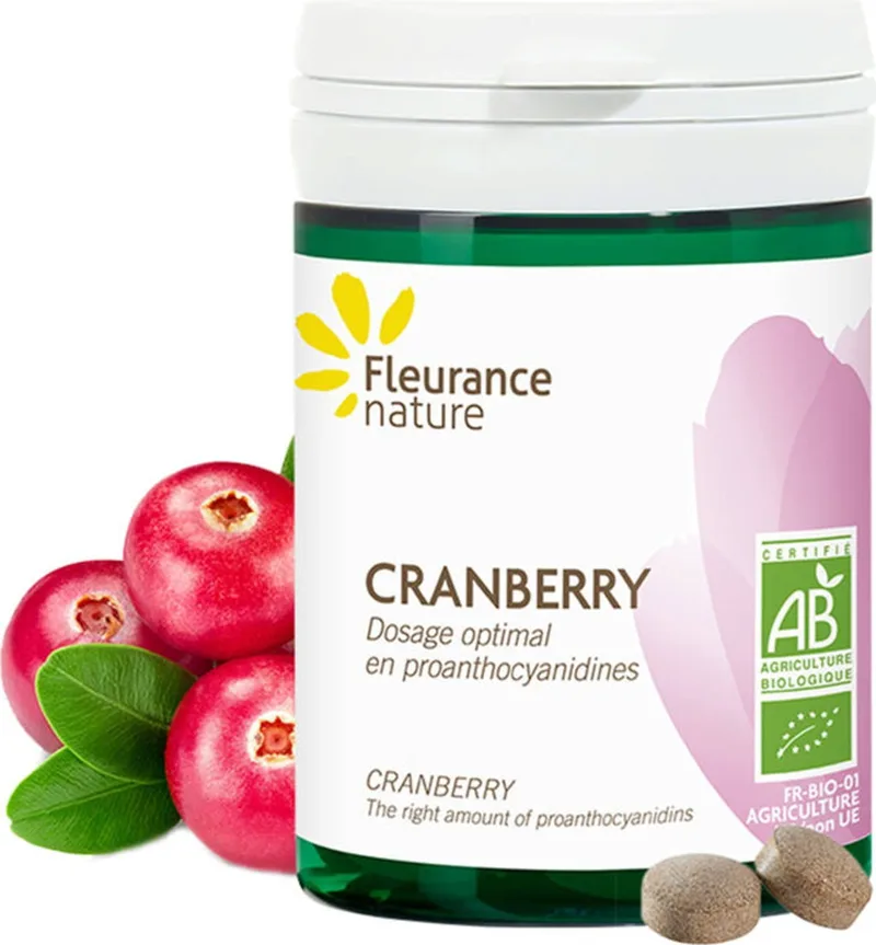 Fleurance Nature Organic Blueberry 60 tablets