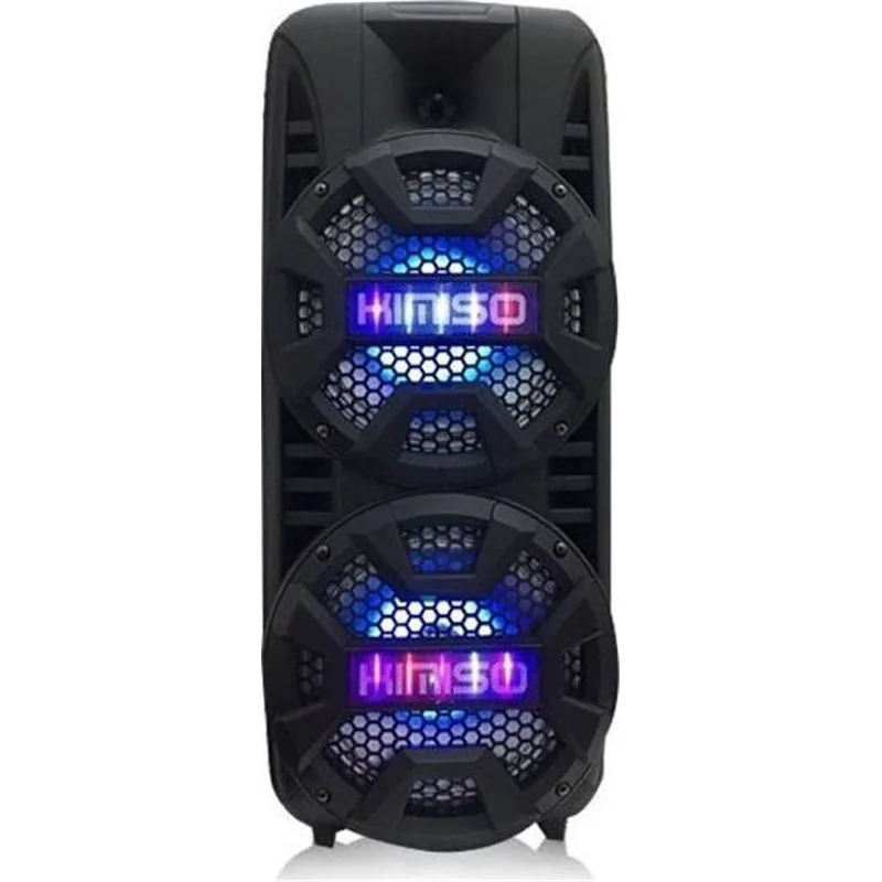 Ηχείο με λειτουργία Karaoke Kimiso QS-210 σε Μαύρο Χρώμα