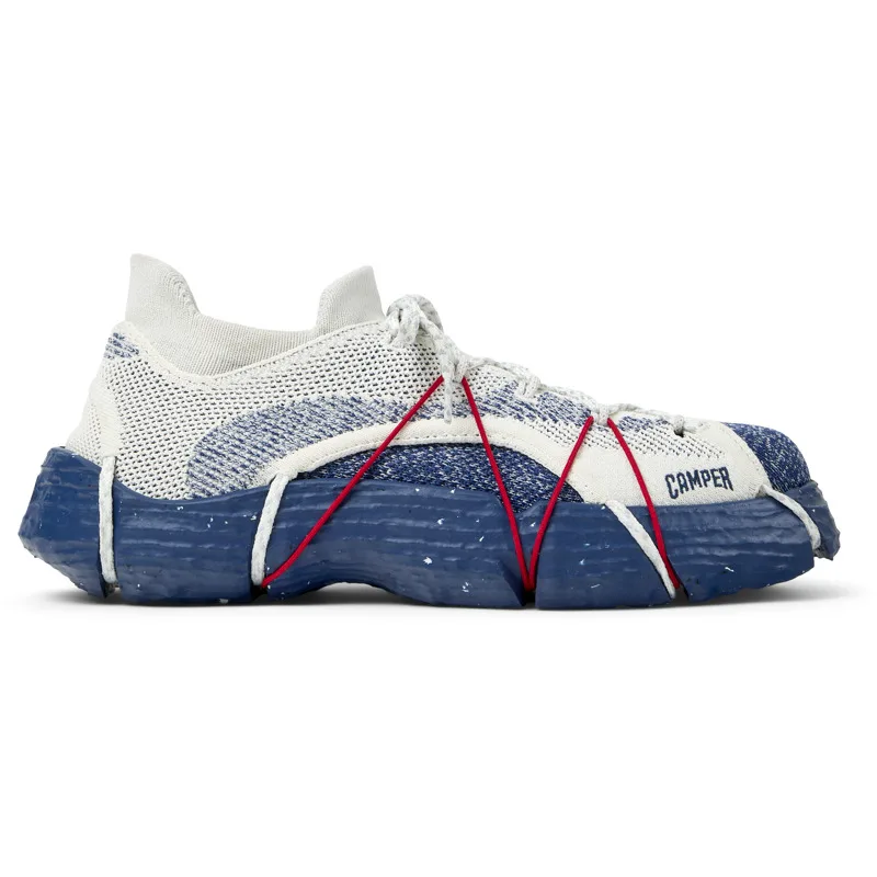 CAMPER Roku - Casual παπούτσια Για Ανδρικα - Λευκό,Μπλε,Γκρι, Μέγεθος 41, Cotton fabric