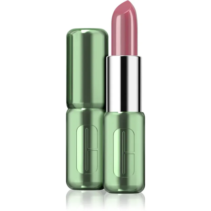 Clinique Pop™ Longwear Lipstick Shine λαμπερό κραγιόν απόχρωση 14 Plum Pop 3.9 γρ