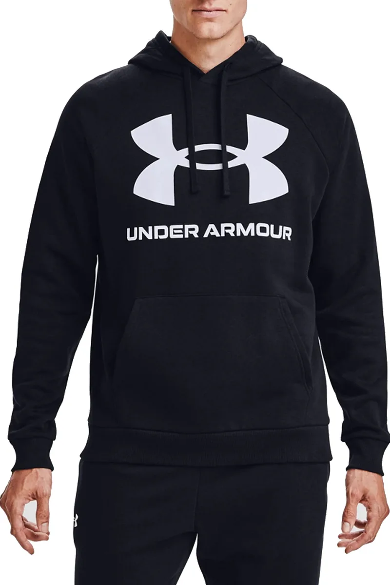 Μπλούζα Μακρυμάνικη Under Armour Rival Fleece Big Logo HD 1357093-001 Ανδρικό