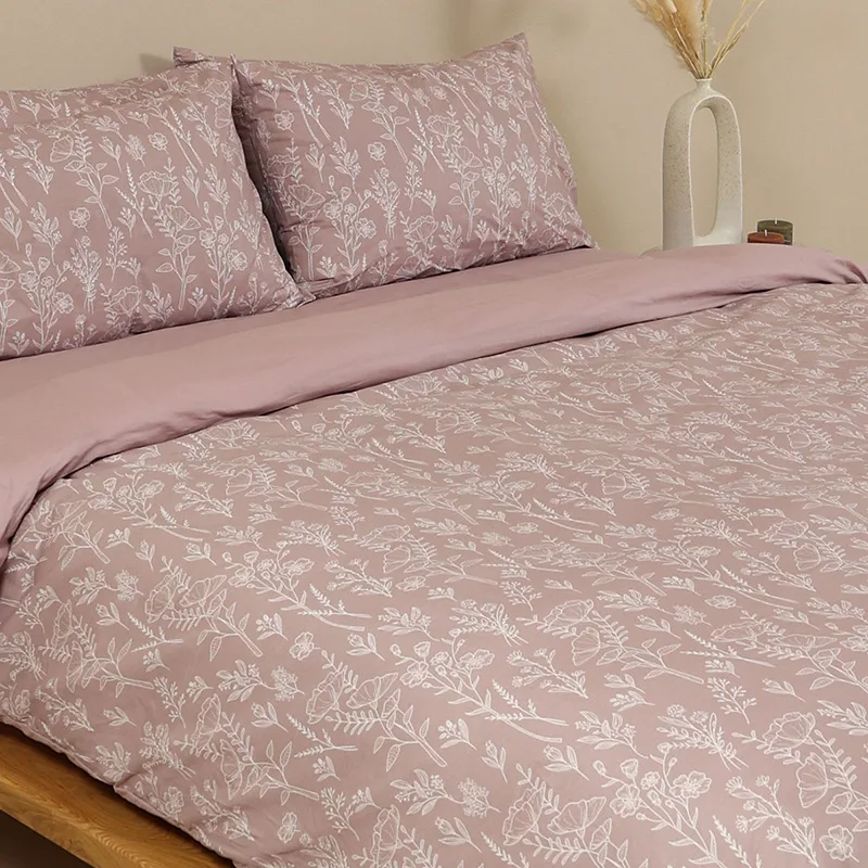Παπλωματοθήκη Μεμονωμένη Μονή 170X250 Sunshine Cotton Feelings 2050 Powder (170x250)