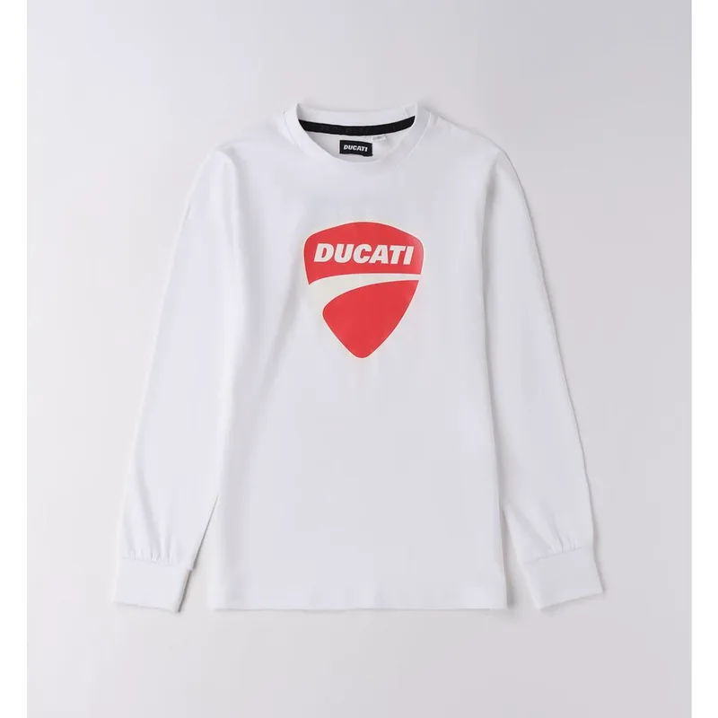 Μπλούζα μακό αγόρι DUCATI-G.F612-0113-White