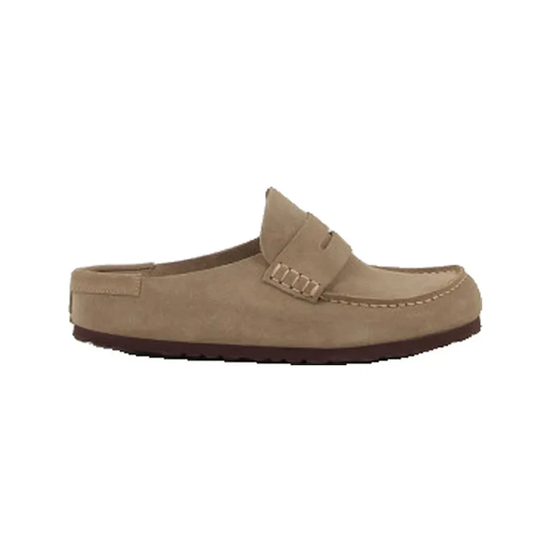 Mules BIRKENSTOCK Mocassins Naples Wrapped daim