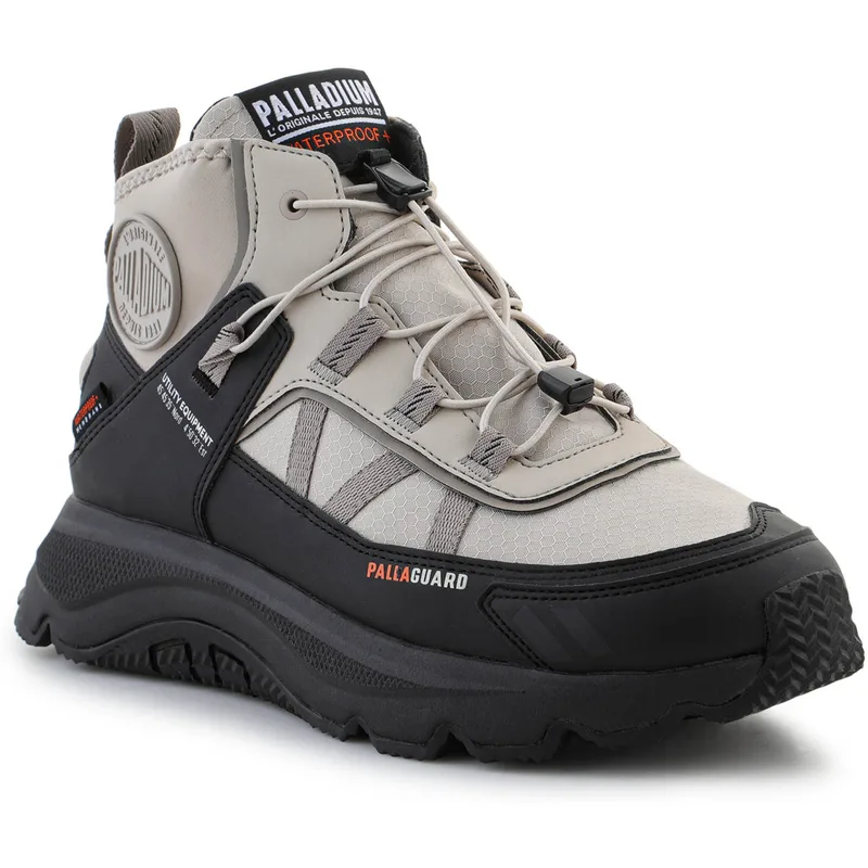 Ψηλά Sneakers Palladium Thunder Mid Protect Wp+ 74394-096-M Natural Grey