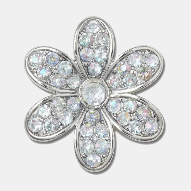 Crocs Silver Daisy διακοσμητικό Jibbitz (9000262341_7386)