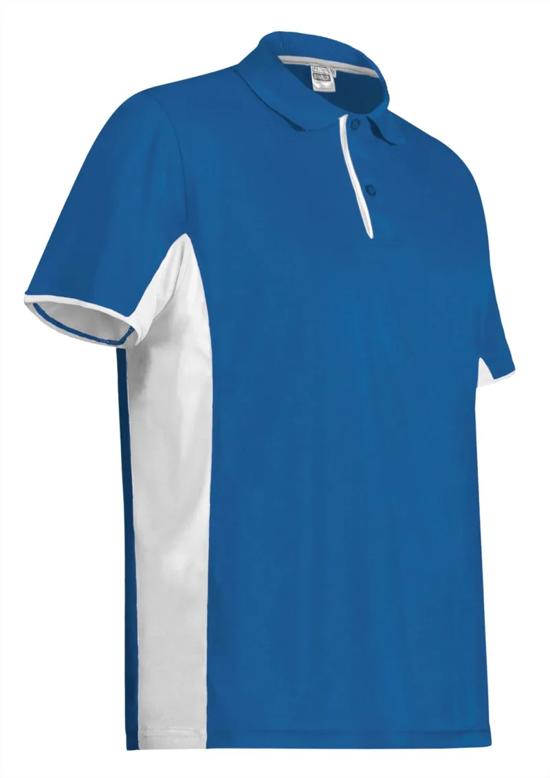 Κοντομάνικο Polo Shirt STRATEGY Valento POVASTRAB Royal Blue-White