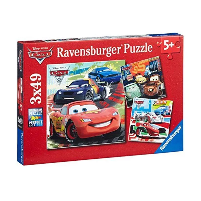 Παζλ Ravensburger 3x49 Cars (09281)