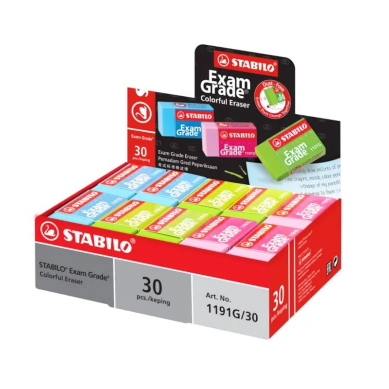 ΓΟΜΟΛΑΣΤΙΧΑ STABILO 1191 EXAM Colorful (Τυχαία επιλογή χρώματος)