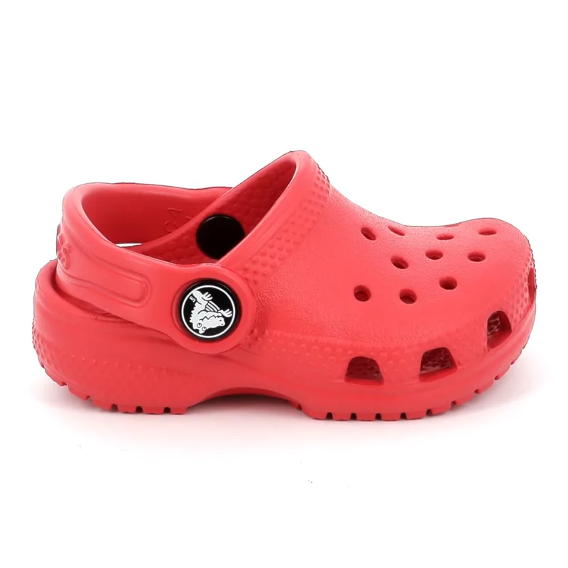 Παιδικό Σαμπό για Αγόρι Crocs Classic Clog T Ανατομικό Χρώματος Κόκκινο 206990-6WC