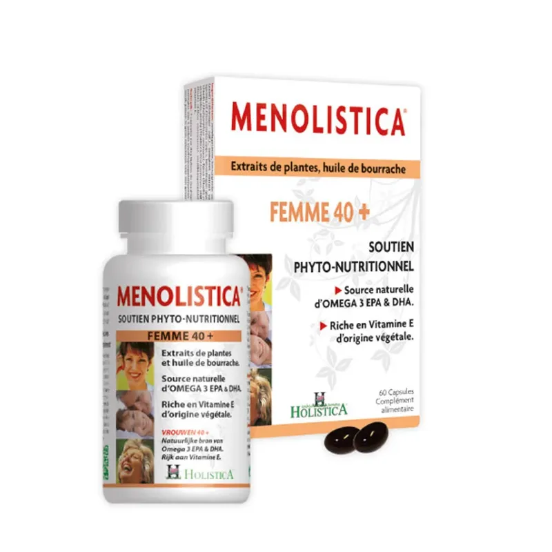 Holistica Menolistics Woman 40+ Nutritional Support 60 Capsules