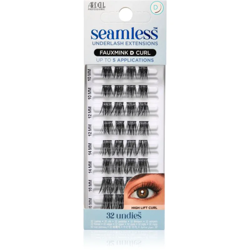 Ardell Seamless Refill Light Modern FauxMink ψεύτικες βλεφαρίδες σε τουφάκια D Curl 32 τμχ