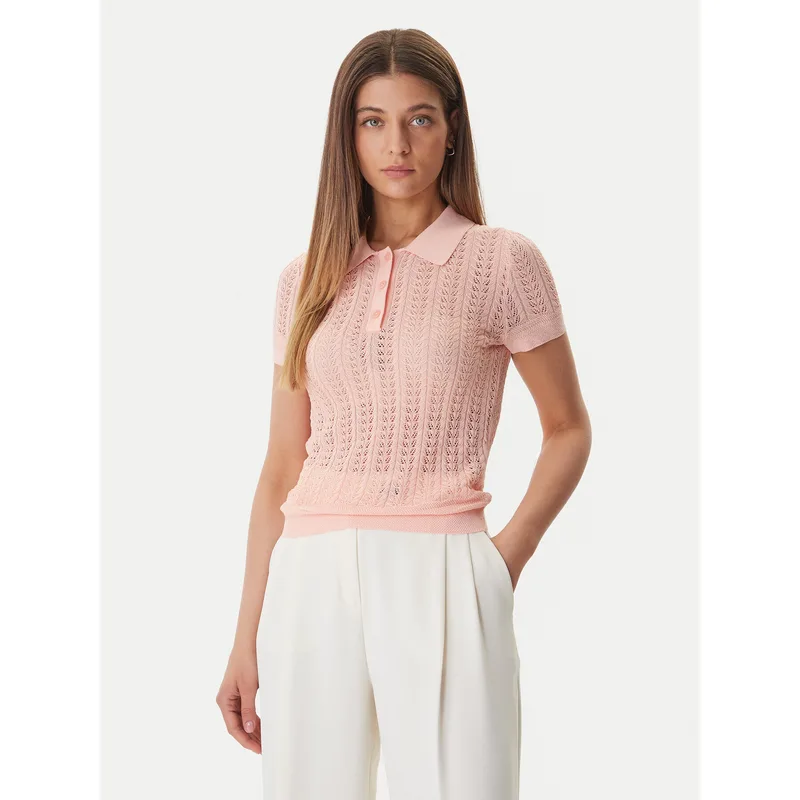 Guess Πουλόβερ W6GR25 Z0672 Πορτοκαλί Regular Fit