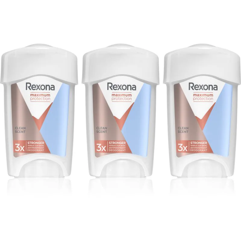 Rexona Maximum Protection Clean Scent κρεμώδες αντιιδρωτικό για την αντιμετώπιση της υπερβολικής εφίδρωσης