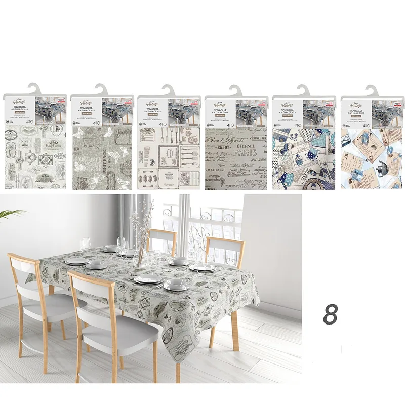 Τραπεζομάντηλο Πολυεστέρας 140x240cm Σε 6 Σχέδια