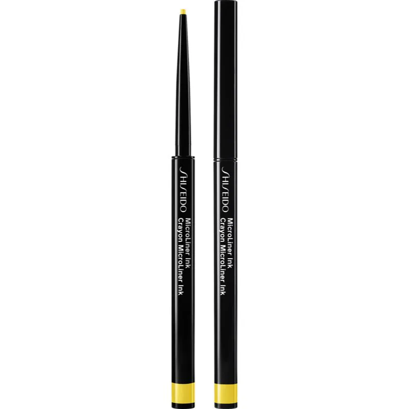 Shiseido MicroLiner Ink λάινερ ματιών με μελάνι απόχρωση 06 Yellow 1 τμχ