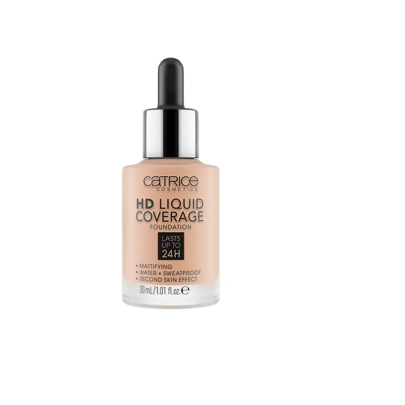HD Liquid Coverage Foundation 30ml-020 Rose Μπεζ