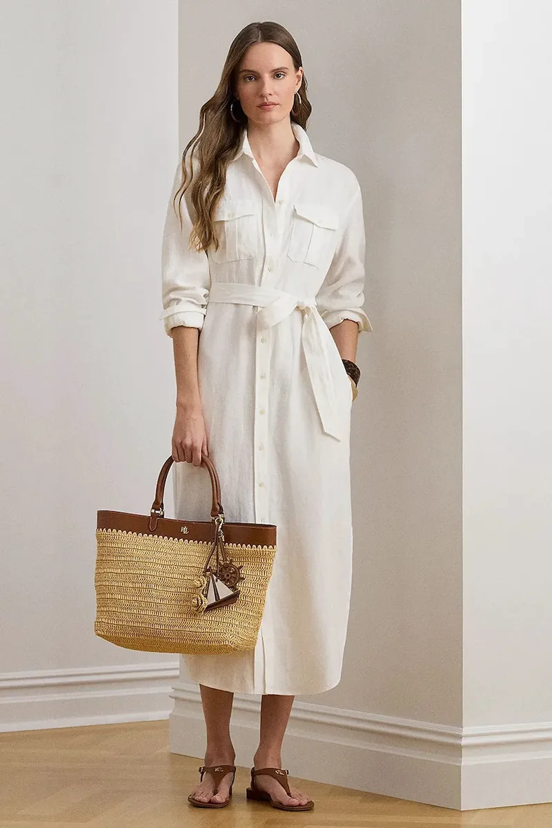 Lauren Ralph Lauren σεμιζιέ λινό