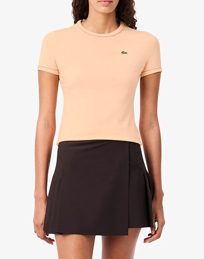 LACOSTE ΜΠΛΟΥΖΑ ΚΜ TEE-SHIRT SS 3TF5289-3XI Coral